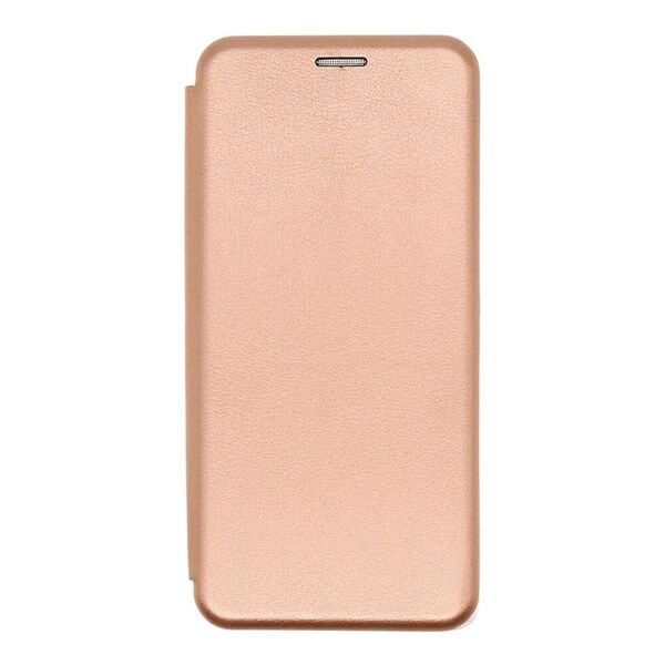 Чехол Xiaomi Redmi Note 13 4G книжка кожзам Розовое золото