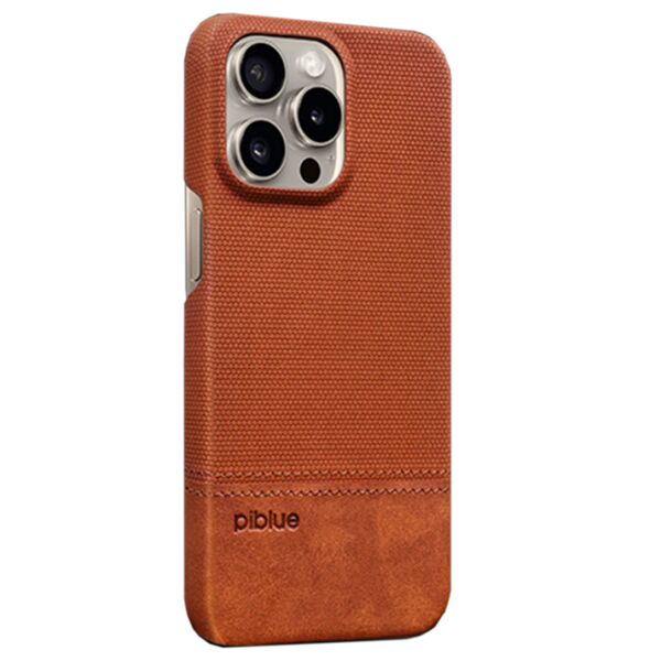 Чехол для iPhone 15 Pro накладка Piblue Flagship Коричневый