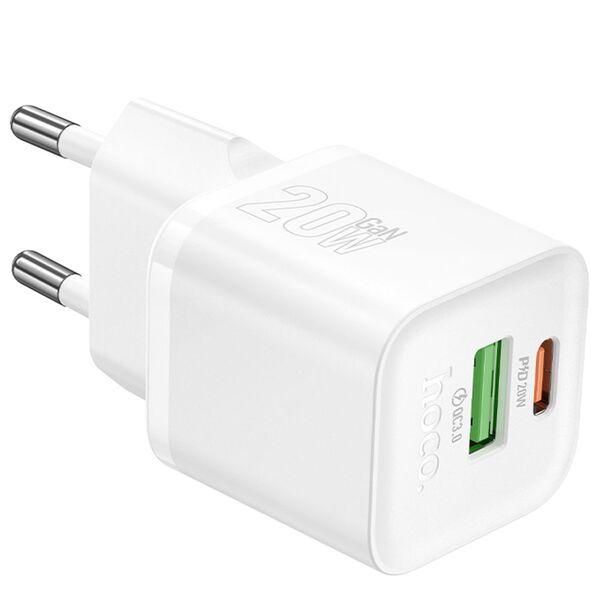 Зарядное устройство Hoco N65 20W USB-C Белый