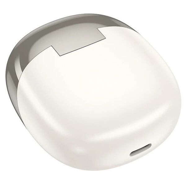 Наушники Bluetooth Hoco EQ11 TWS вакуумные Молочный