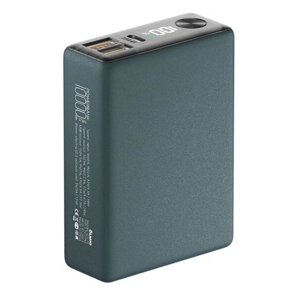 Внешний аккумулятор Olmio 10000 mAh QX-10 2USB Серый