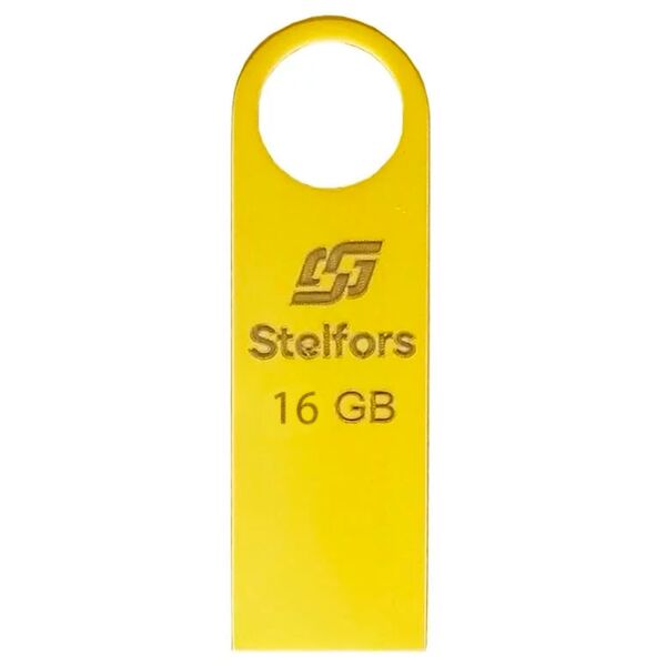 Флеш память USB 16Gb Stelfors Shuttle Золотой