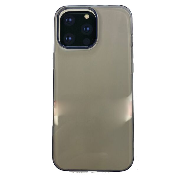 Чехол для iPhone 16 Pro Max накладка Hoco Light series TPU Case Прозрачно-черный