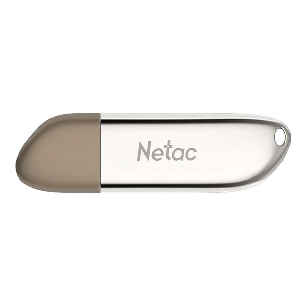 Флеш память USB 64Gb Netac U352 2.0 Серебряный