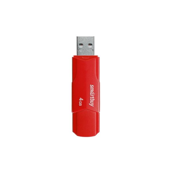 Флеш память USB 4Gb Smart Buy Clue Красный
