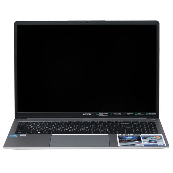 Ноутбук Tecno Megabook K16SFA 16" IPS WUXGA Ryzen 5 7535HS/16Gb/512Gb/SSD/AMD/Win11 Grey
