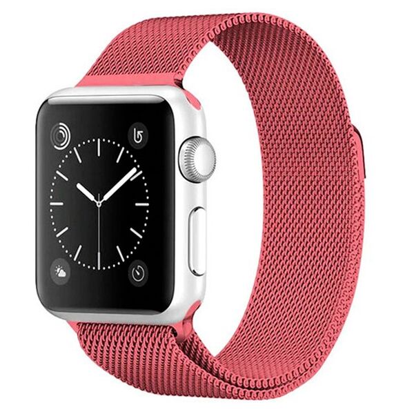 Ремешок для Apple Watch 38/40мм миланский магнитный Коралловый