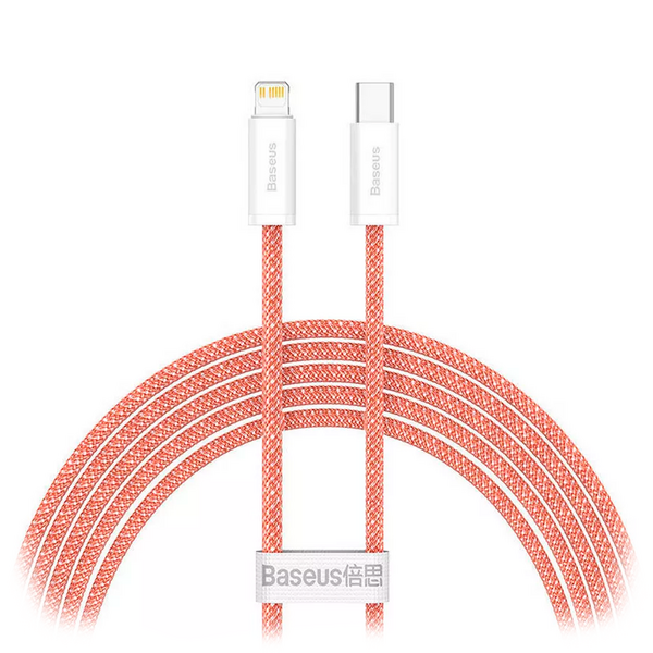 Кабель Type-C/Lightning Baseus CALD000107 20W 2м Оранжевый