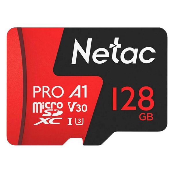 Карта памяти microSD 128Gb Netac P500Pro Extreme Pro class 10