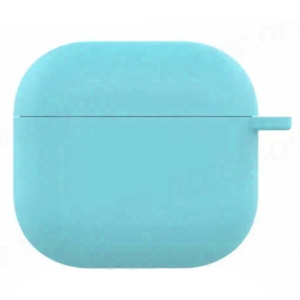 Силиконовый кейс для TWS наушников AirPods 4 Голубой
