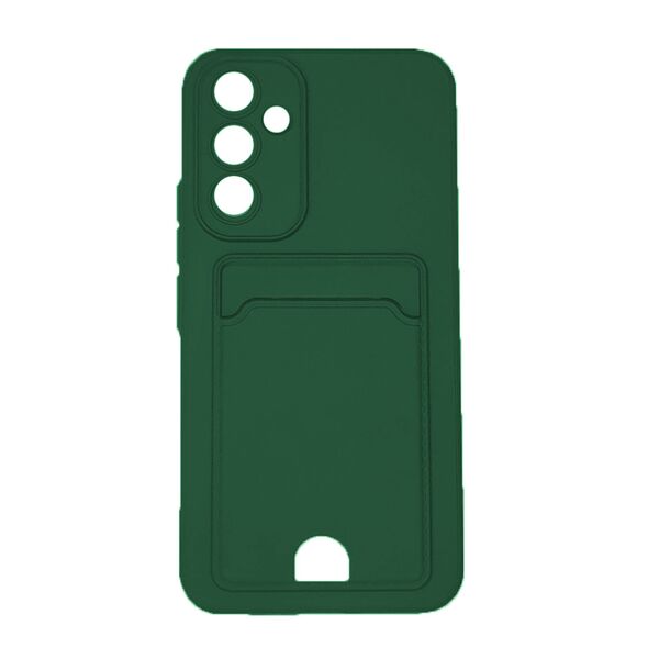 Чехол Samsung A24 накладка с визитницей Зеленый