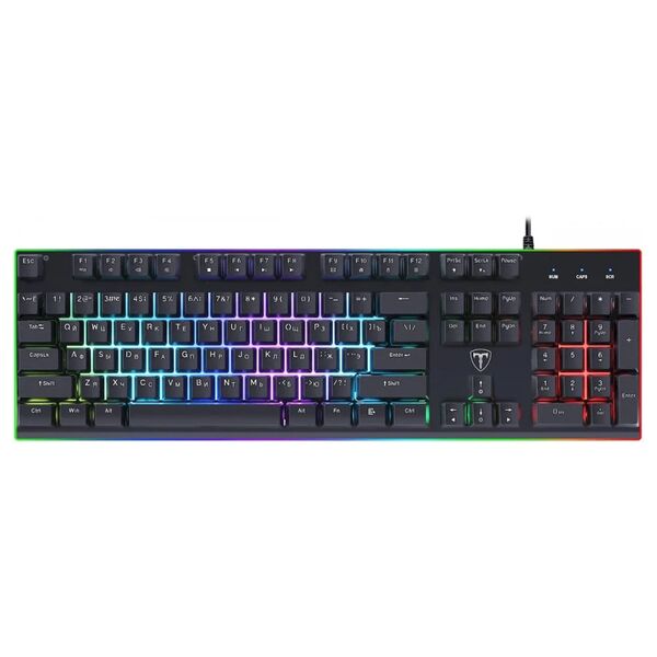 Клавиатура Defender Echo T-Line игровая проводная механическая Черный