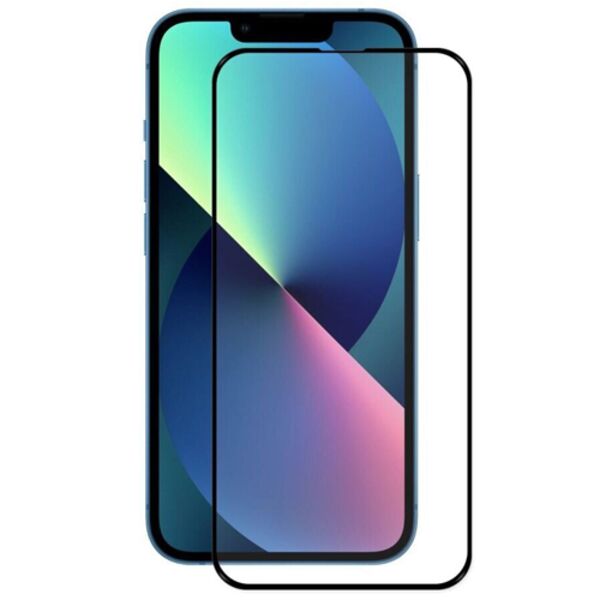 Защитное стекло для iPhone 13 mini 6D 9H Rinbo Черный