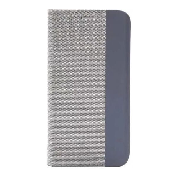 Чехол Xiaomi Mi 11 Lite книжка Mesh Leather Серый