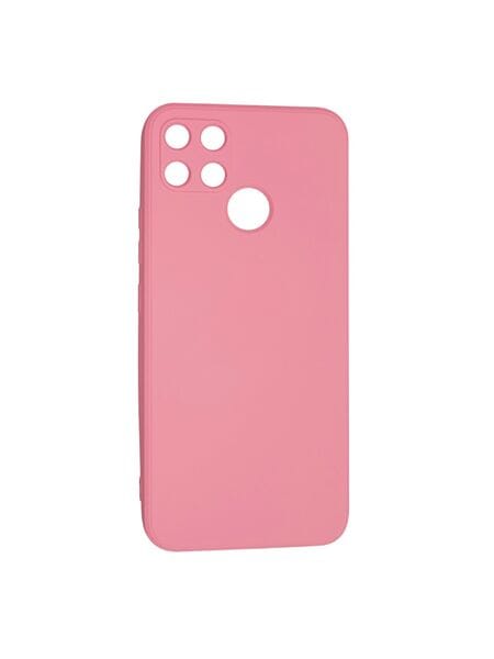 Чехол Realme C25/C25s накладка силиконовый Розовый