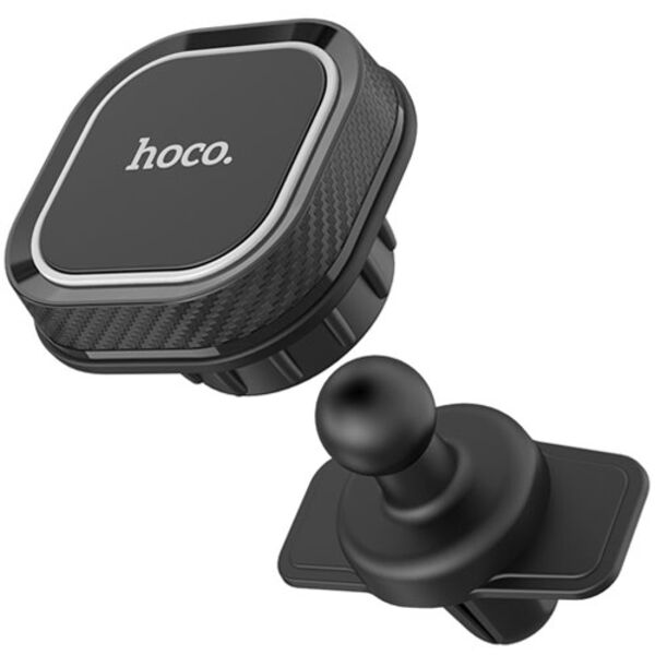 Автодержатель Hoco CA52 магнитный дефлектор Черный/серый