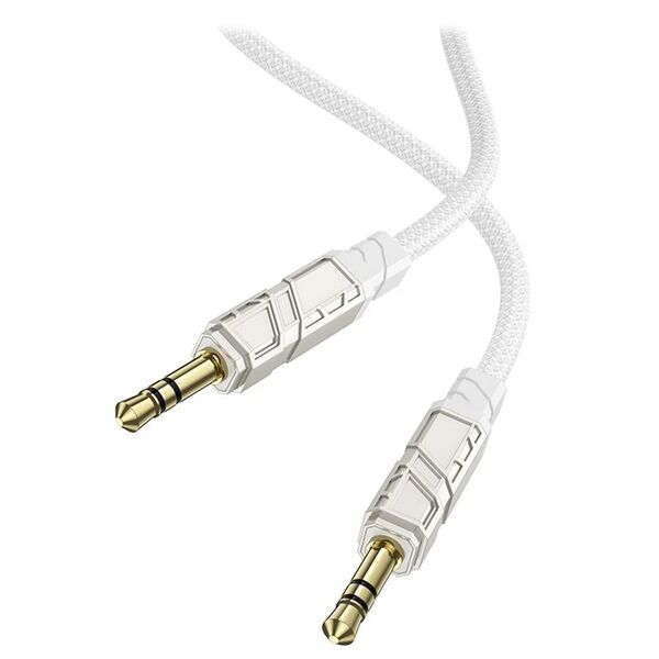 Кабель 3.5/3.5 Borofone BL22 1м Белый