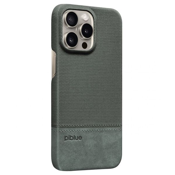 Чехол для iPhone 15 Pro накладка Piblue Flagship Серый