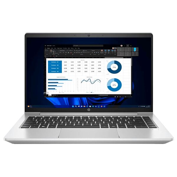 Ноутбук HP ProBook 440 G9 14" IPS FHD/Core i7 1255U/8Gb/512Gb SSD/noOS Silver