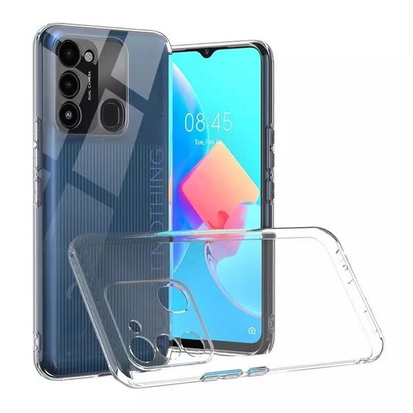 Чехол Tecno Spark Go 2022/Spark 8C/Spark 9 накладка силиконовый Прозрачный
